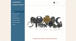 Desktop Screenshot of fingerprintjewelry.biz